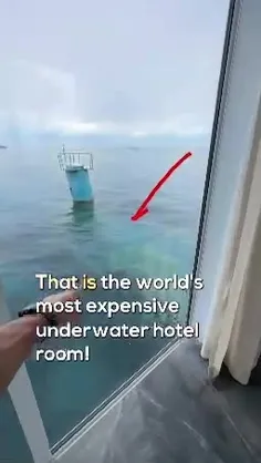 این شما و این گران ترین هتل زیر آب دنیا :)