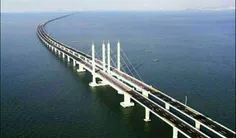 بلندترین پل روی آب دنیا در کشور #چین واقع است و طول آن به