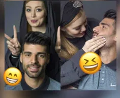 پ این بود دلیل پیشرفت اقا مهدی😂 😂 ا قدیم گفتن پشت هر مرد 