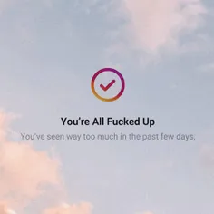 درواقع اینستاگرام باید اینو می‌گفت :)))