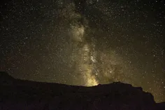 کهکشان راه شیری و اسمان کویر اردستان-اصفهان