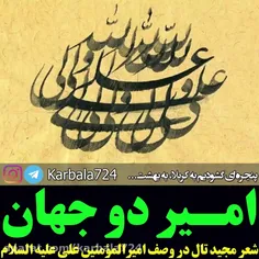 علی (علیه السلام) امیر دو جهان