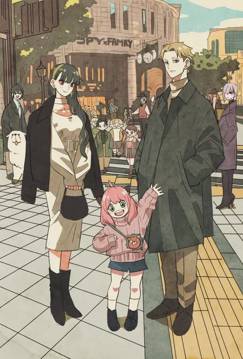 anime aniya damiyan spy family visgon