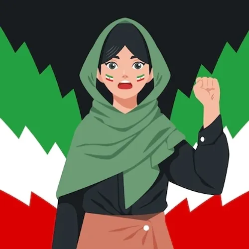 زن زندگی آگاهی ، ایران قوی