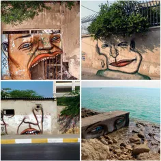 #گرافیتی های دختری به نام "آدا A D A" در کوچه و خیابان‌ها