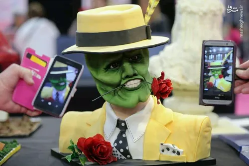 مجسمه های خوردنی ! مسابقه زیباترین تزئین کیک هر ساله در پ