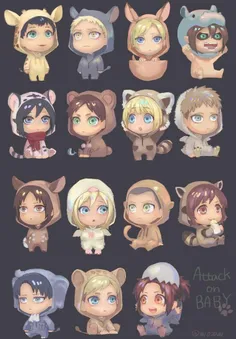 #shingeki #chibi 😄  