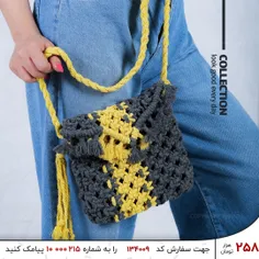 👧🏻کیف دست دوز MACRUME مدل 7514👜