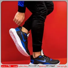 کفش ورزشی نایک مشکی آبی مردانه مدلB709   