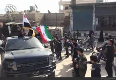 🇮🇷 وقتی پرچم ایران حتی در سوریه و عراق هم به اهتزاز درآمد