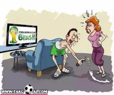 آقایون و تماشای فوتبال ... !!!؟