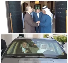 🛑بدرقه یک وزیرخارجه توسط شخص حاکم امارات تقریبا بی سابقه 