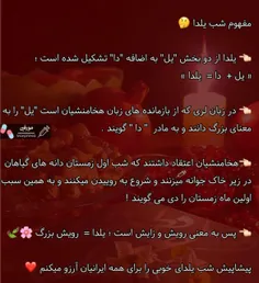 مفهوم شب یلدا