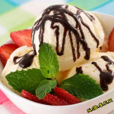 بستنی ميوه ای ، خوش مزه ست امتحان کن...