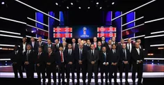 عکس یادگاری سرمربیان تیم‌های حاضر در جام جهانی 2018 روسیه