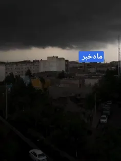 🎥تصویر دیگری از تاریکی آسمان مشهد در اواسط امروز