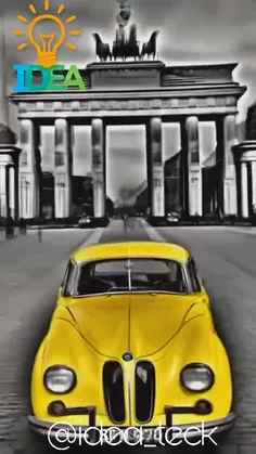# نمایی از شهر برلین و سیر تکامل خودروی BMW در یک قاب👌😀..