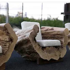 طراحی #صندلی چوبی ☺ ️
