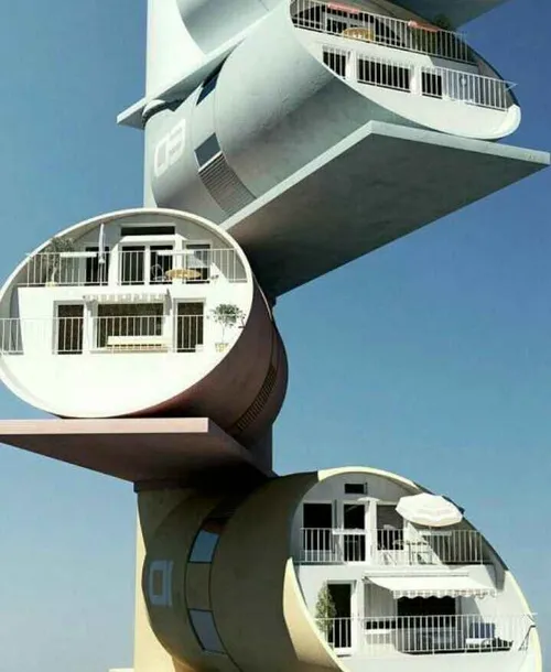 ایده خانه استوانه ای در فرانسه 👌
