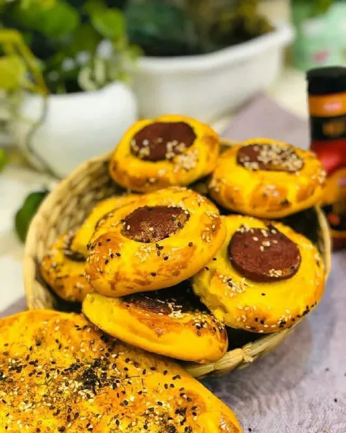 نان خوشمزه 🥯 😋