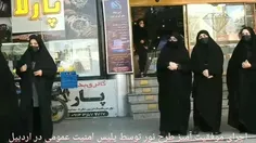 💢 اجرای طرح نور در مقابل مراکز خرید شهر اردبیل توسط پلیس