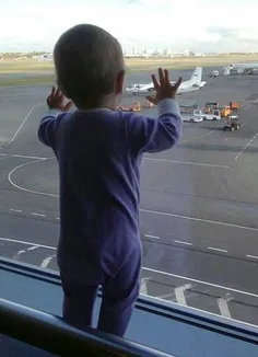 عکس مسافر ده ماهه روسی در فرودگاه مصرقبل از سوارشدن به هو