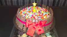 کیک تولد شوهرم (کار دست خودم)