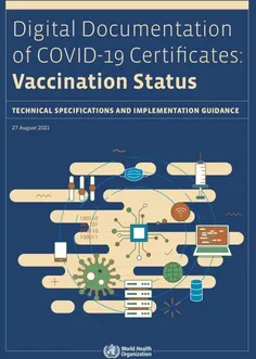 ⭕️ سند راهنمای سازمان بهداشت جهانی در خصوص اجرای گذرنامه 