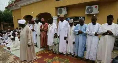 تصویری ناب: علمای اهل سنت نیجریه که به مناسبت هفته وحدت، 