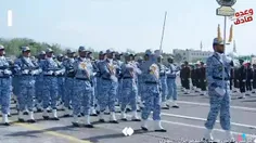 رژهٔ یگان‌های نیروی هوایی و نیروی دریایی ارتش در مراسم رو