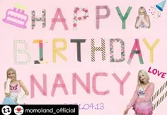 Happy Birthday nancy🎂🎉