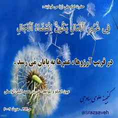 #حضرت_امام_علی_ع می فرمایند :