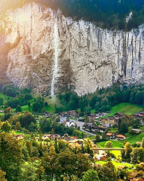 ✈ ️✈ ️ دهکده lauterbrunnen ، سوئیس