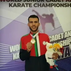 «علیرضا حیدری» قهرمان کاراته جهان شد