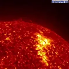 تازه ترین تصویر از انفجار خورشید در رصد دینامیک ناسا