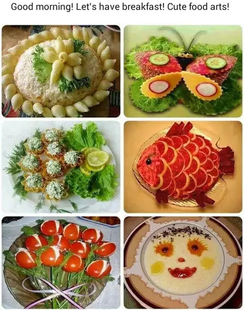 خلاقیت هنر خوراکی