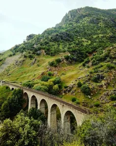 پل راه آهن ایستگاه بیشه#لرستان بهشت گمشده 😍
