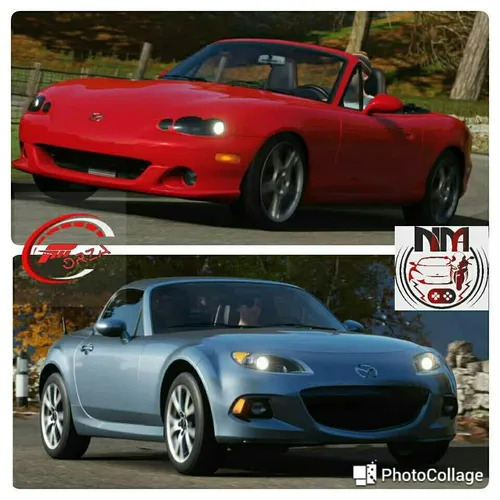 کلوپ فورزا و مزدا MX-5