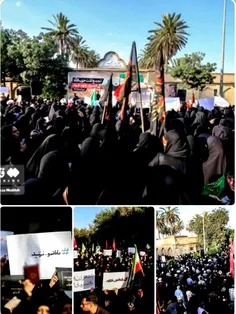 📸 تجمع اعتراضی مردم شیراز در محل کتک‌زدن مادرِ آمربه‌معرو