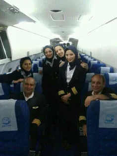 خدمه پرواز تهران ..طبس روحشون شاد....♥♥♥♥♥♥
