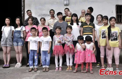 💠 روستایی عجیب در چین با 367 خانوار وجود دارد که که 39 جف