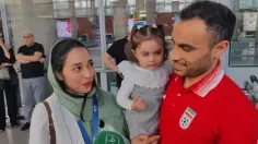 اختصاصی/ علی‌اصغر حسن‌زاده، مدال قهرمانی در جام ملتهای آسیا را تقدیم همسرش کرد