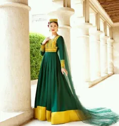 شیک ترین #مدل های لباس زنان افغانستان  #مد #سنتی #ایده #م