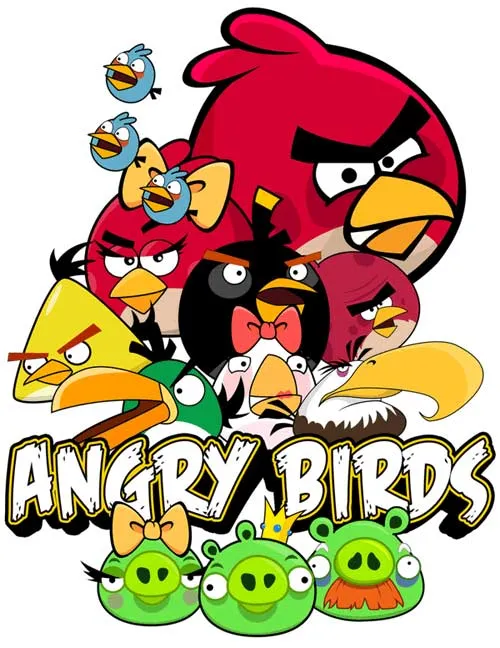 angry birdsپرطرفدار ترین بازی کامپیوتر بعد از call of Dut