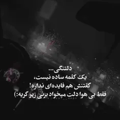 دلتنگی..