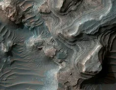 دره  طولانی " اوزبوی والیس "  در مریخ که دانشمندان معتقدن