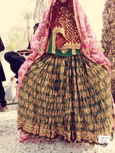 جشنواره‌ی درخت نخل با لباس سنتی بندر😍 😍