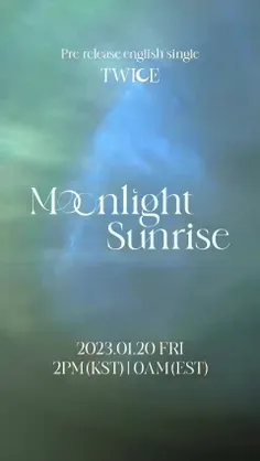 قسمتی از آهنگ Moonlight Sunrise که توی تیک تاک منتشر شده🥺