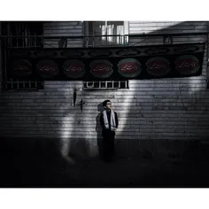 Portrait of a young boy who attended in Ashura mourning c