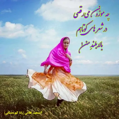سعیدفلاحی زاناکوردستانی شعر شاعر هاشور هاشور در هاشور بهر